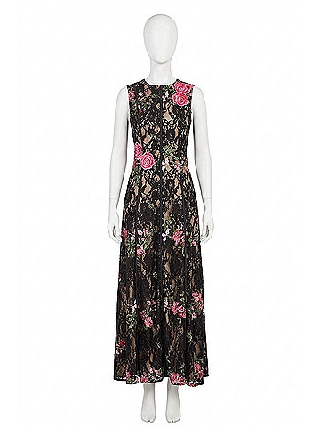 Elliatt Morgaine Maxi Gown in Black (view 1)