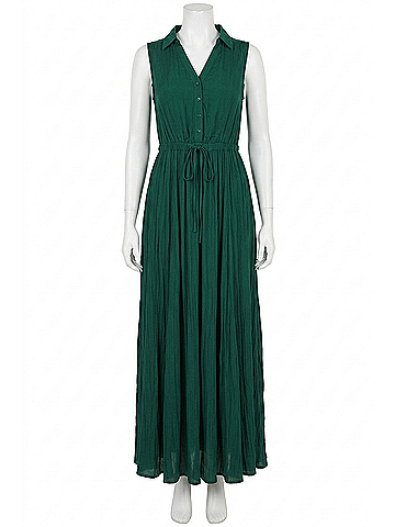 Pinch Theresa Maxi Dress in Dark Green (view 1)
