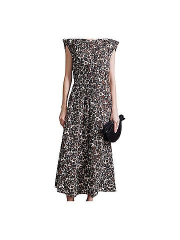 Apiece Apart Women's Alfonsina Asymmetric Dress in Highland (view 2)