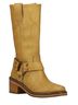 FRYE Yellow Orange Boots Size 8 1/2 - photo 1