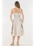 Emily McCarthy Floral Brown Constance Midi Dress in Lavender Fields Size L - photo 3