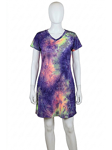 Heimish U.S.A Cancun Tie Dye Dress in Multi (view 1)