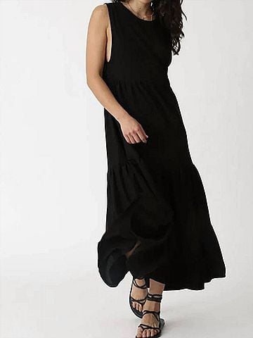 Electric & Rose Paloma Dress in Black (view 2)
