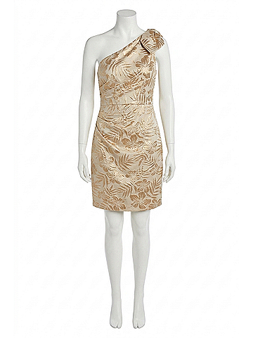 Trina Turk Hilo 2 Dress in Gold (view 1)
