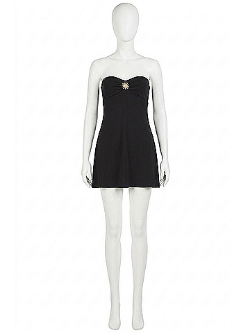 Show Me Your Mumu Hot Night Mini Dress in Black (view 1)