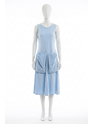 Simply Mila Big Pocket Dress in Celeste (view 1)