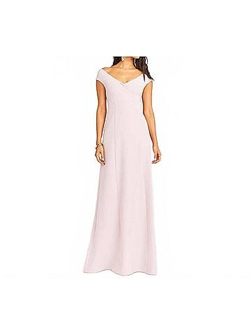 Show Me Your Mumu Zurich Front Gown in Vintage Rose (view 2)