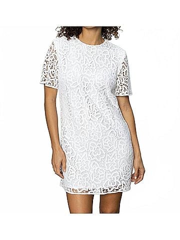 Sanctuary Wanderer Lace Dress in White (view 2)