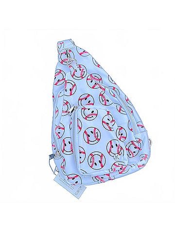 Katydid Collection Women's Stash Your Stuff Sling Bag in Baseball Happy Face (view 2)
