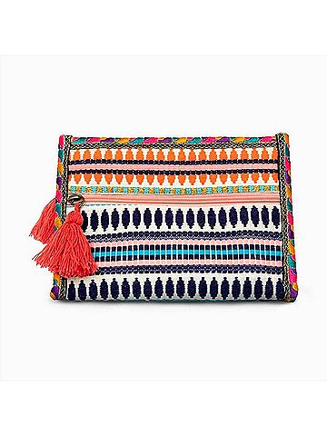 JEN & CO. Women's Emberlyn Pouch Bag in Multi (view 2)