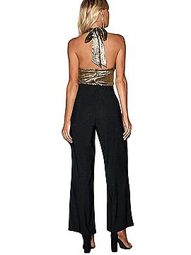J by J.O.A. Warning Shine Jumpsuit (view 2)
