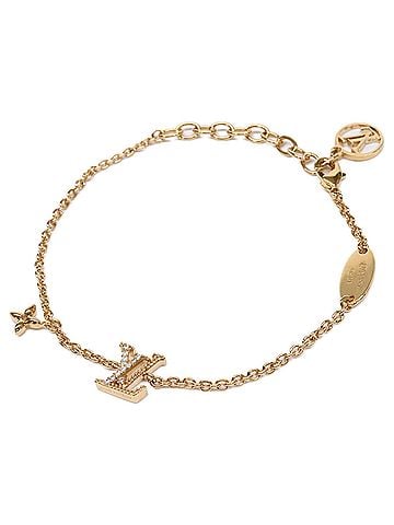 Louis Vuitton LOUIS VUITTON M00587 LV Iconic Bracelet Gold Color Women's (view 1)