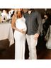 BUMPSuit White Cocktail Dress Size M - photo 6