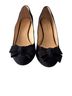 Jessica Simpson Black Wedges Size 8 1/2 - photo 1
