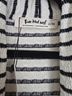 Three Bird Nest Stripes White Black Jacket Size XL - photo 3