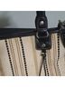 Relic Stripes Black White Leather Belt One size - photo 6