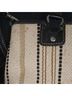 Relic Stripes Black White Leather Belt One size - photo 11