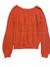 guinevere Orange Pullover Sweater Size L - photo 2