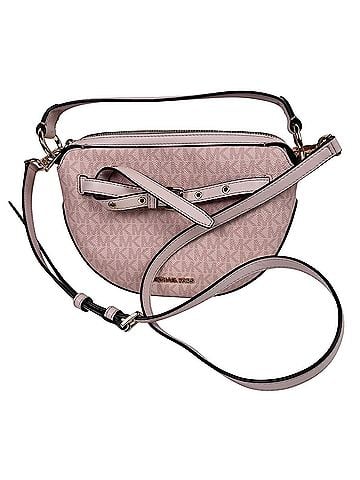 Michael Kors adjustable monogram  Leather Crossbody Bag (view 1)
