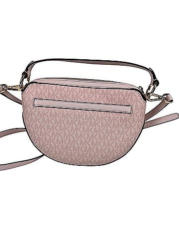 Michael Kors adjustable monogram  Leather Crossbody Bag (view 2)