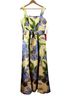 Kay Unger 100% Polyester 100% Polyester Floral Multi Color Cocktail Dress Size 14 - photo 1