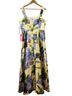 Kay Unger 100% Polyester 100% Polyester Floral Multi Color Cocktail Dress Size 14 - photo 2