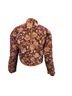 7 For All Mankind Floral Multi Color Brown Orange Purple Yellow Jacket Size M - photo 2