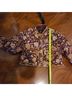 7 For All Mankind Floral Multi Color Brown Orange Purple Yellow Jacket Size M - photo 4