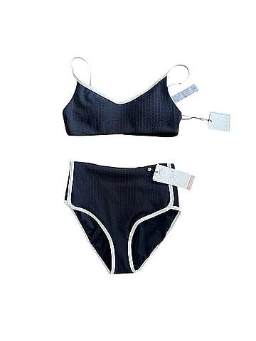 Calia by Carrie Underwood tipped bikini  Two Piece Swimsuit (view 1)