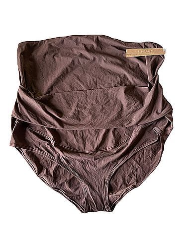 SKIMS Fits Everybody Maternity Banded High Waist Brief Baselayers (view 1)