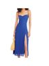 o.p.t 100% Polyester Blue Cocktail Dress Size 4 - photo 1
