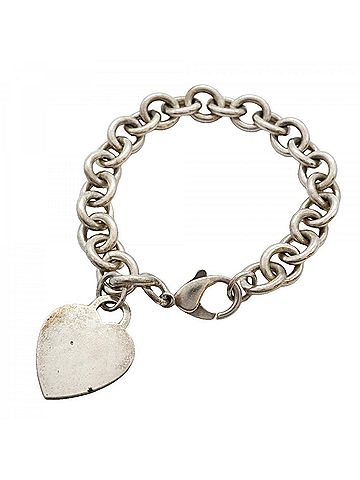 Tiffany & Co. Tiffany & Co. Heart Tag Bracelet, Sterling Silver 925, Women's (view 1)