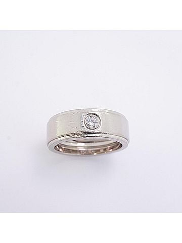 Cartier Cartier Fortune Ring, 1PD, 18K White Gold, Diamond, Men's, P2926530 (view 2)
