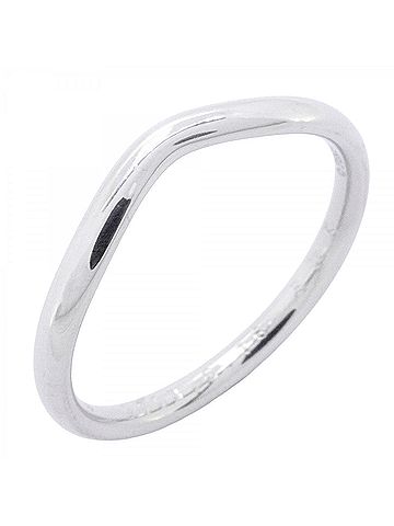Tiffany & Co. Tiffany & Co. Curved Band Ring, Pt950 Platinum, Men's, P2907125 (view 1)