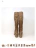 Gianvito Rossi 100% Suede Solid Brown Tan Boots Size EU 38 1/2 - photo 7