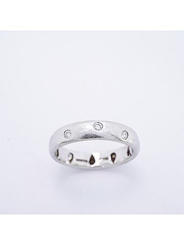Tiffany & Co. Tiffany & Co. Dots Ring, Platinum 950, Diamond, Women's, P2877768 (view 2)