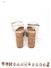 Gianvito Rossi Solid White Tan Brown Heels Size EU 37 1/2 - photo 6