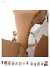 Gianvito Rossi Solid White Tan Brown Heels Size EU 37 1/2 - photo 12