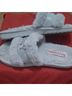 Juicy Couture Silver Flip Flops Size 7 - photo 5
