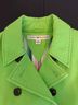 Tommy Hilfiger 100% Cotton 100% Polyester Green Coat Size M - photo 3