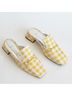 Suzanne Rae Graphic Yellow White Mule/Clog Size 12 - photo 4