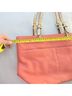 Michael Kors 100% Leather Pink Orange Tote One size - photo 13