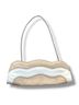 Rodo 100% Leather Tan White Clutch One size - photo 4