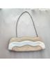 Rodo 100% Leather Tan White Clutch One size - photo 12