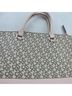 DKNY 100% Other Print Pink Brown Shoulder Bag One size - photo 4