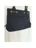 Dooney & Bourke Solid Black Shoulder Bag One size - photo 11