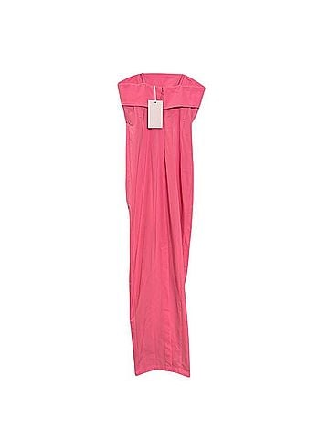 Helsa Tech Gabardine Long Strapless Dress Cocktail Dress (view 2)