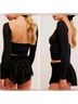Free People Black Shorts Size S - photo 3