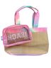 OMG! Accessories Multi Color Pink Gold Tote One size - photo 2