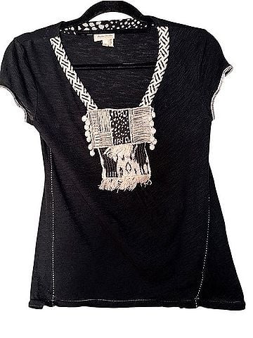 Meadow Rue Anthropologie Short Sleeve Top (view 2)
